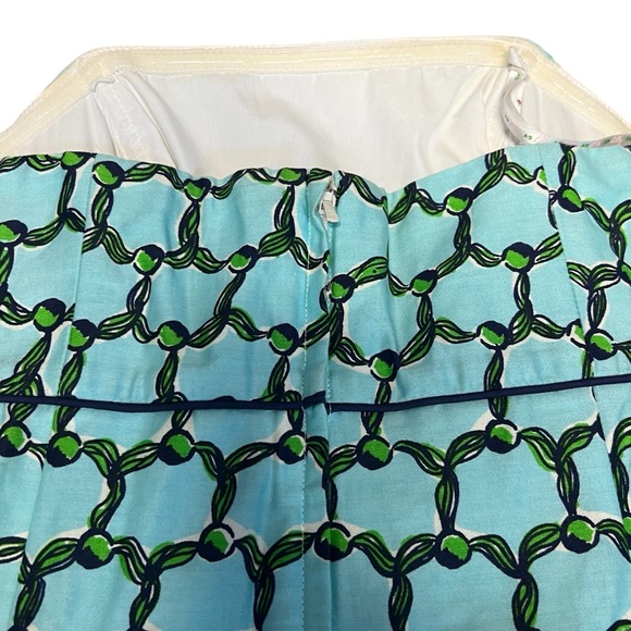 Lilly Pulitzer - Womens Bowen Tassel Strapless Dress Sz 4 - Picture 3 of 6